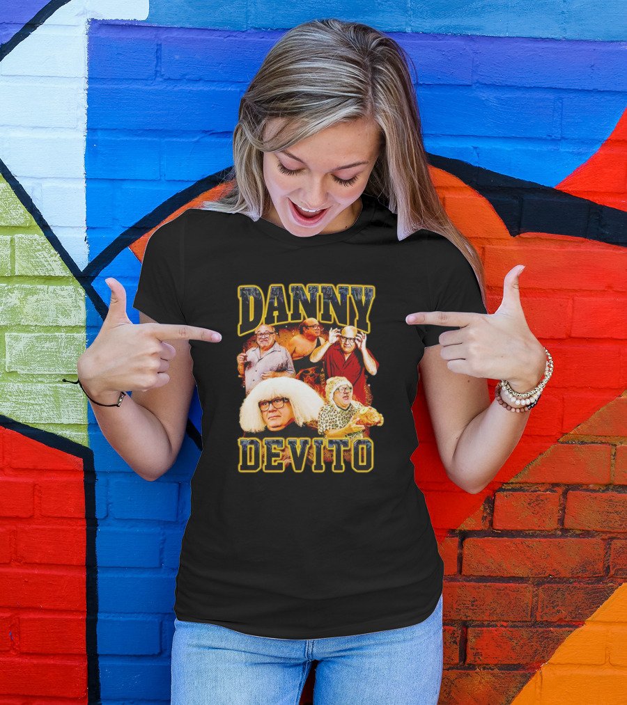 Danny Devito Iconic Character Montage T-Shirt