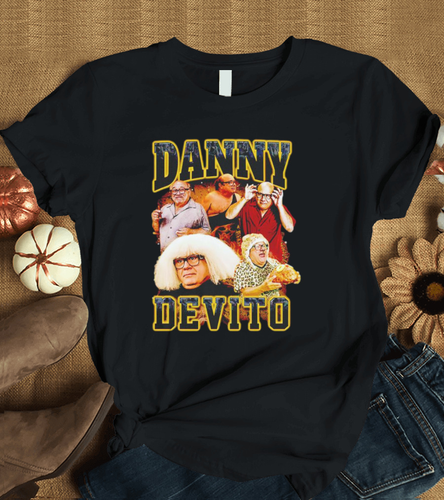 Danny Devito Iconic Character Montage T-Shirt