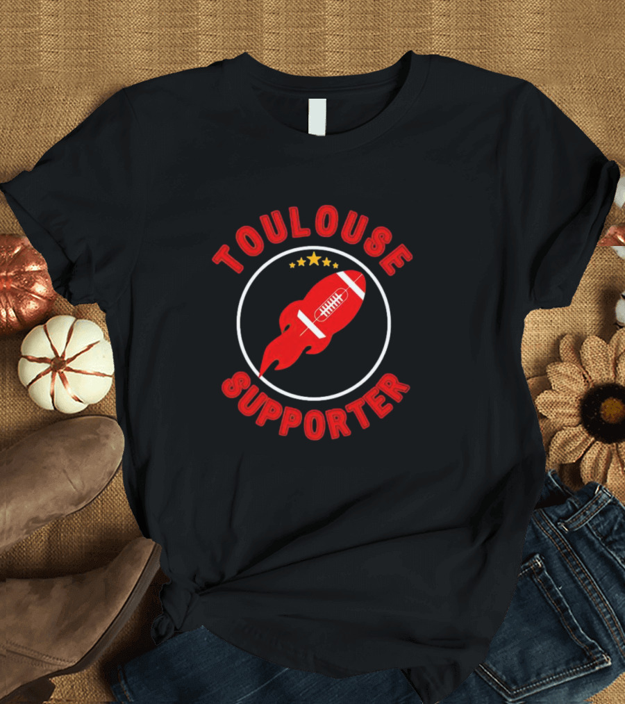 Toulouse Supporter Rugby Rocket Stars T-Shirt