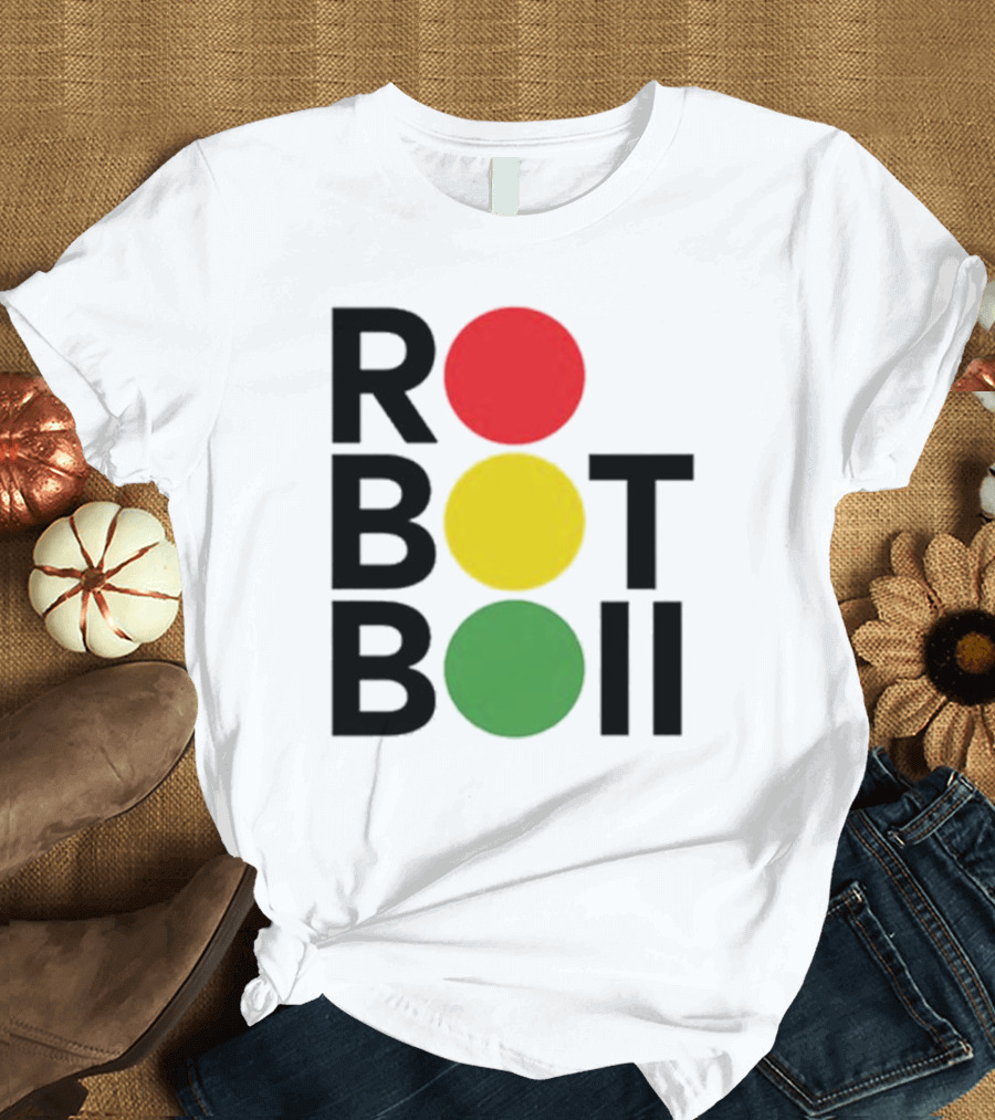 ROBOT BOII Traffic Light Colors T-Shirt