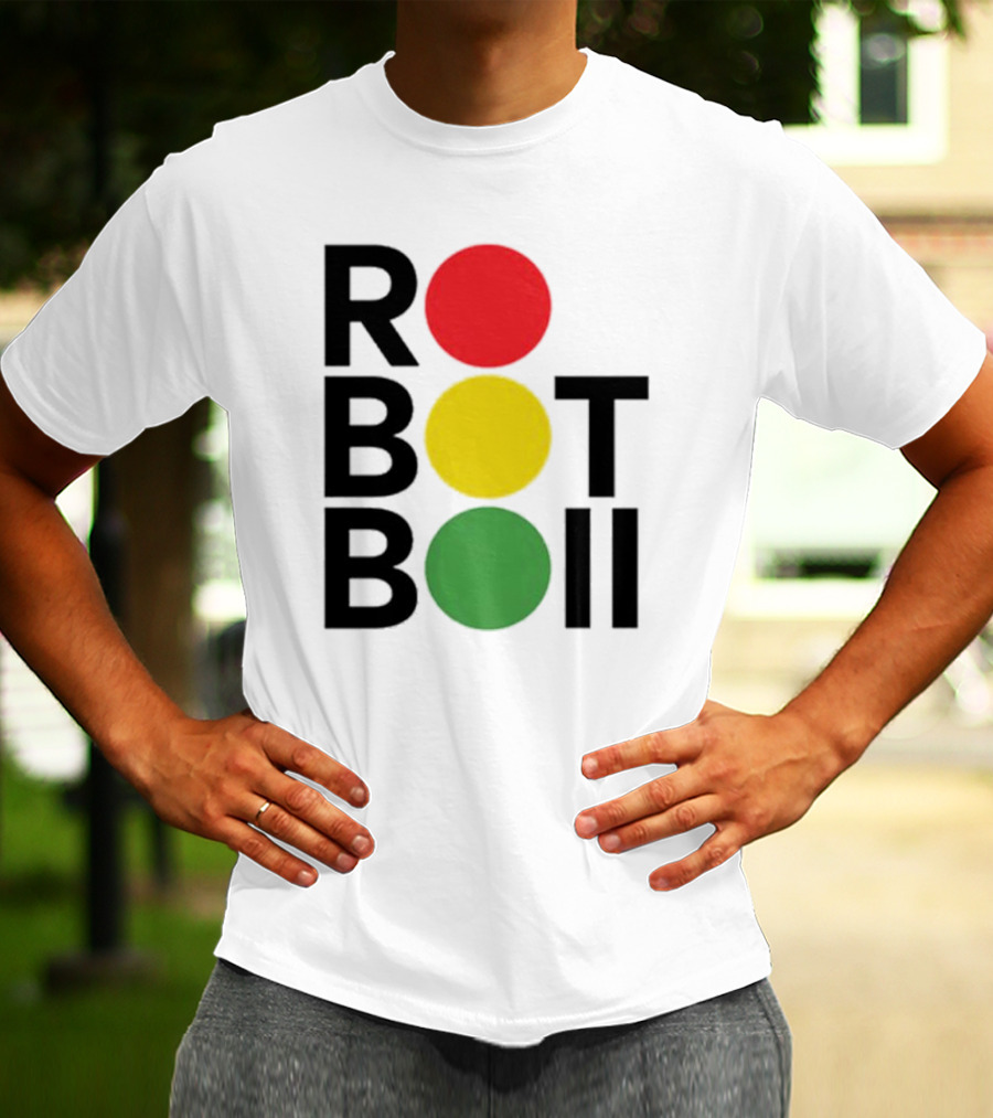 ROBOT BOII Traffic Light Colors T-Shirt