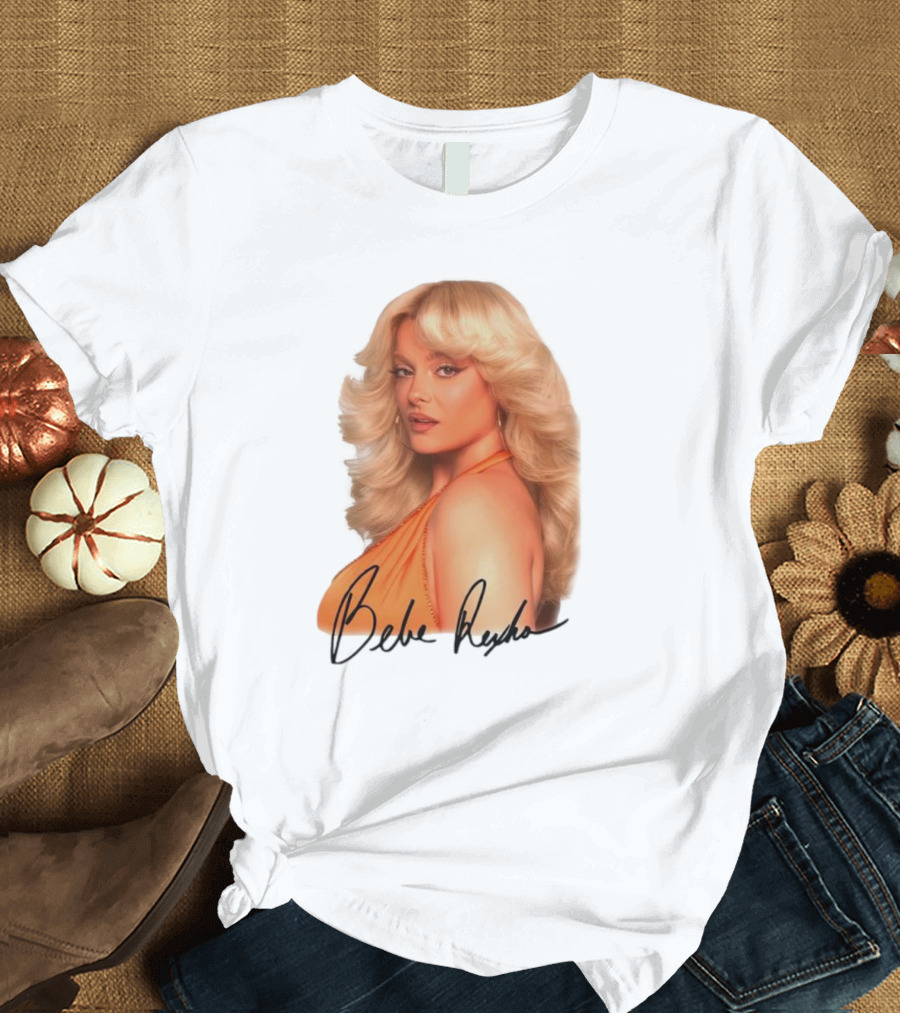 Bebe Rexha Bebe Set List Signature Style Blonde Glam Fashion T-Shirt
