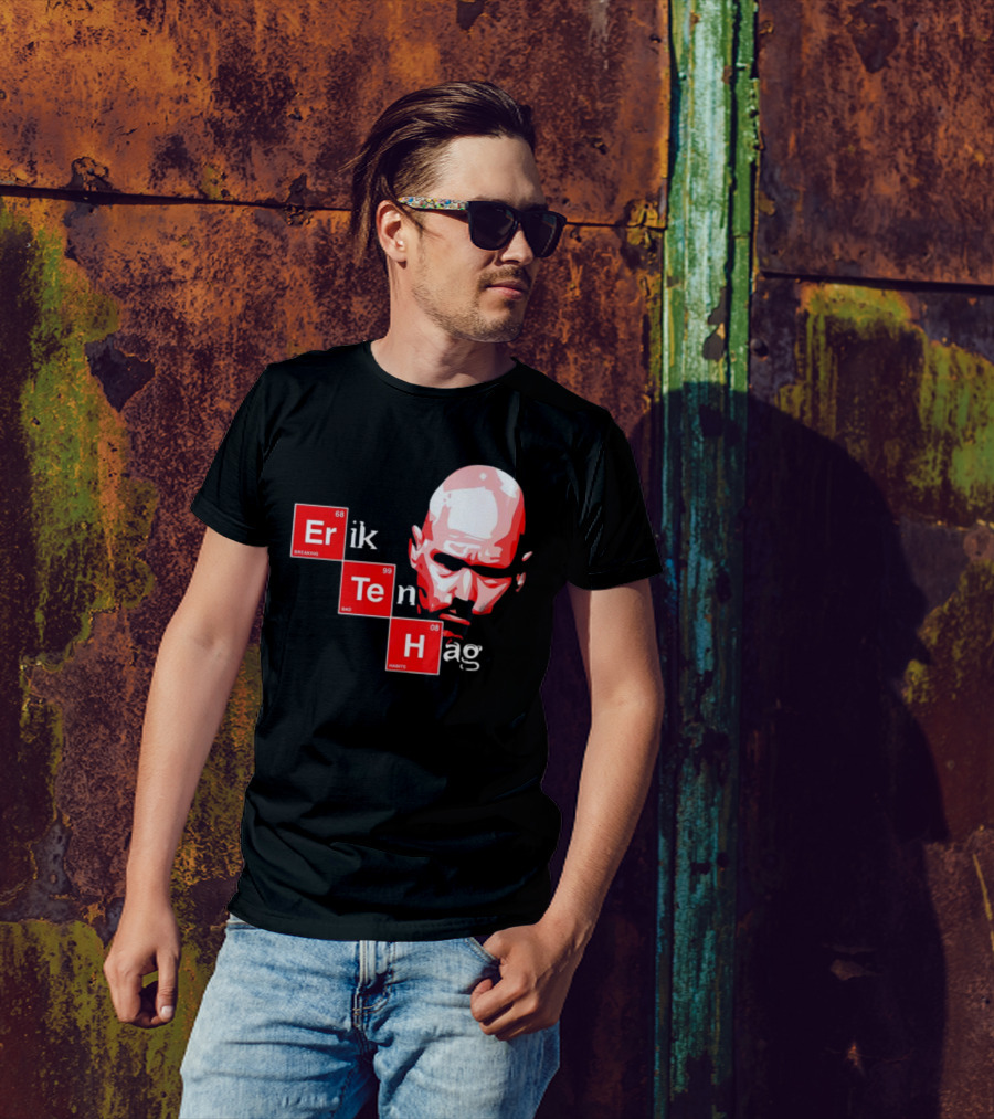 Erik Ten Hag Breaking Bad Habits Chemistry Elements T-Shirt