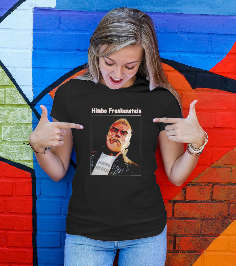 Himbo Frankenstein Retro Comic Character T-Shirt