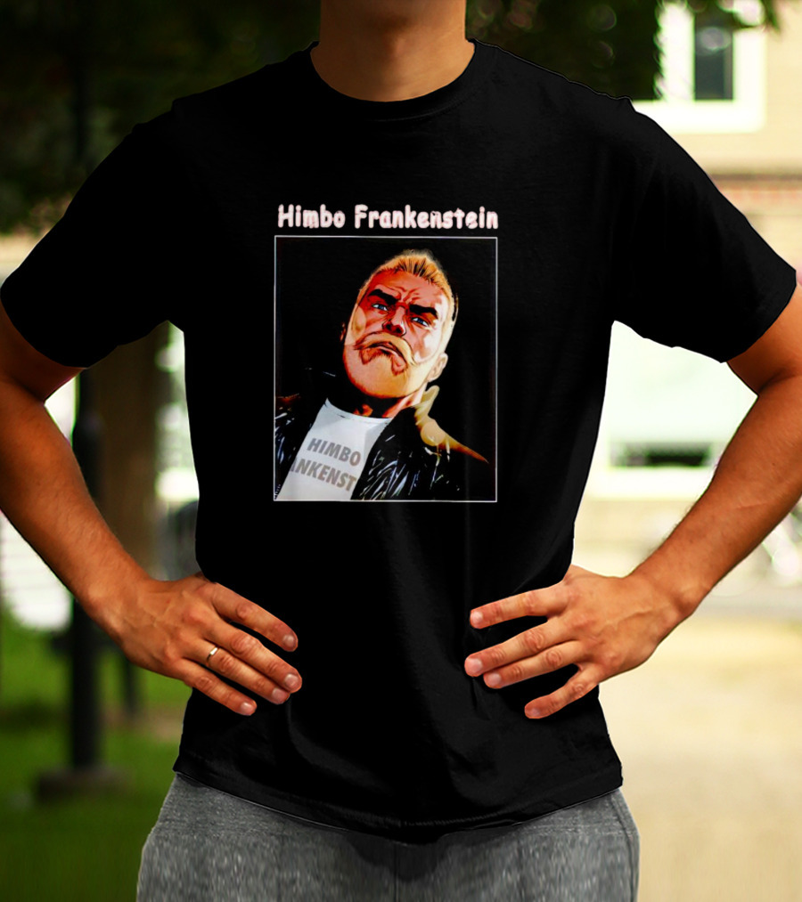 Himbo Frankenstein Retro Comic Character T-Shirt