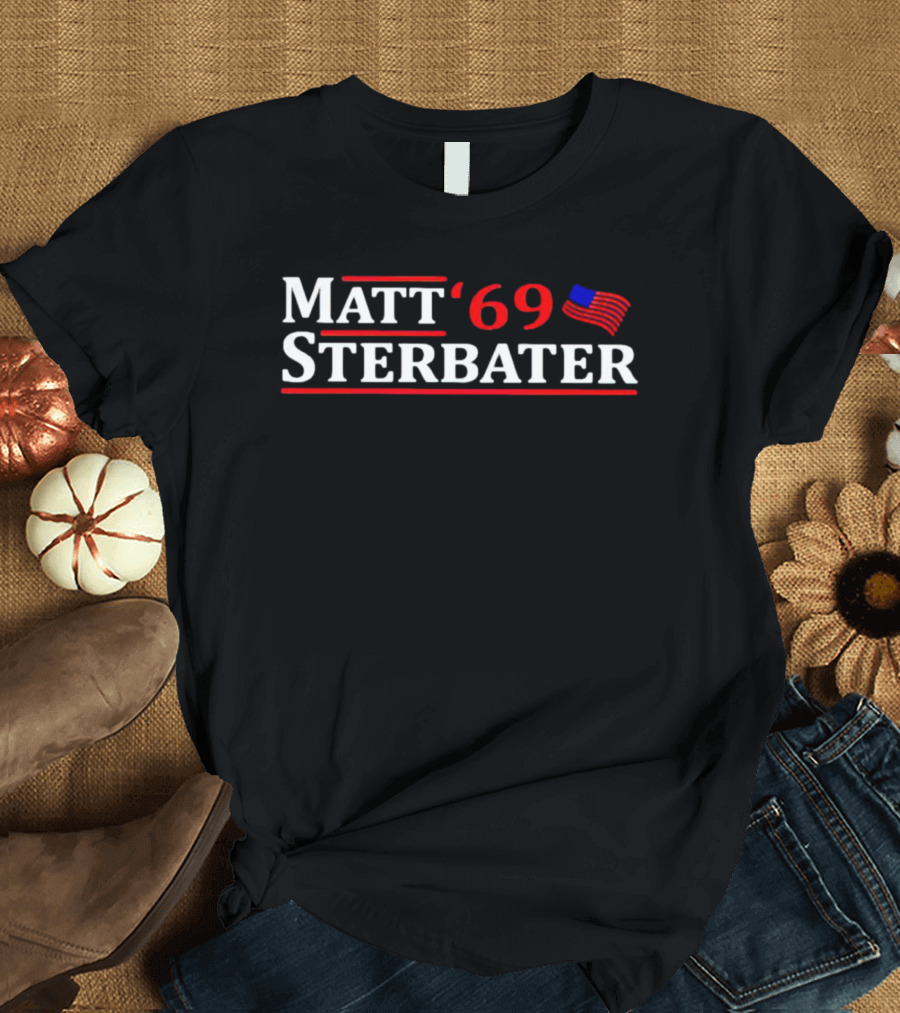 Matt Sterbater '69 American Flag T-Shirt