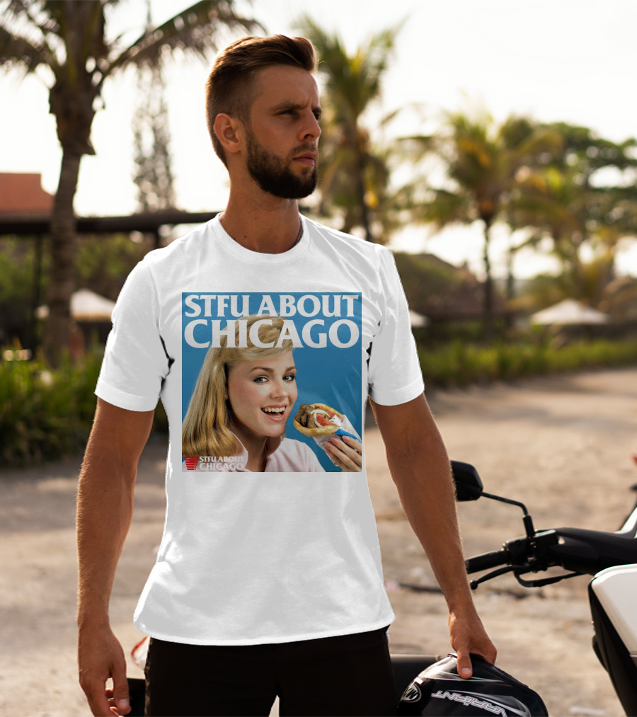 STFU About Chicago Eating Gyro Delight T-Shirt