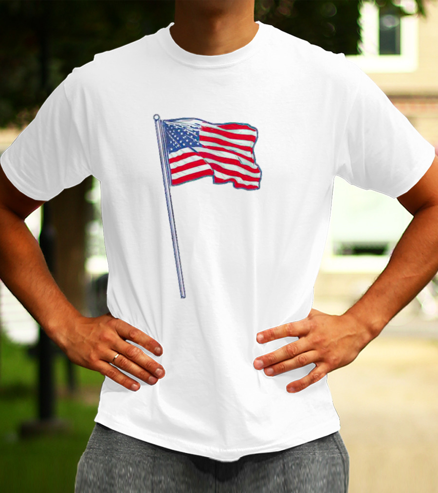 USA OOld Glory American Flag T-Shirt