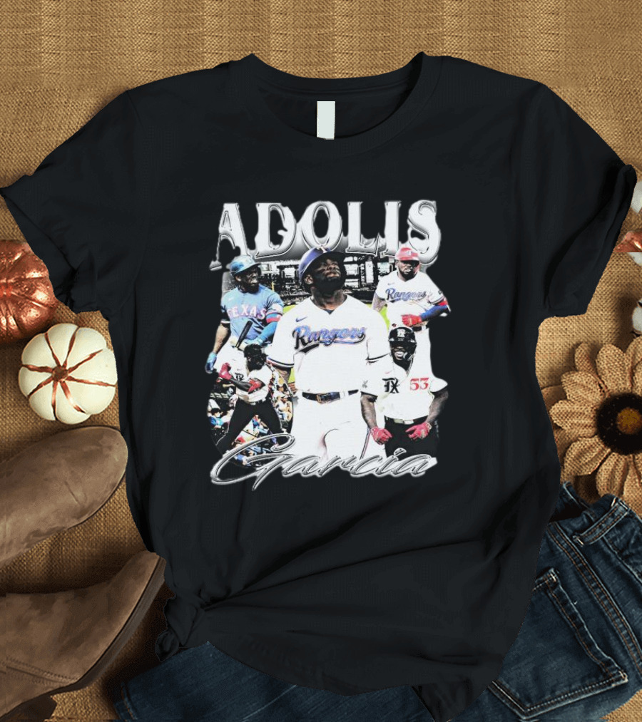 Adolis García Texas Rangers Collage T-Shirt
