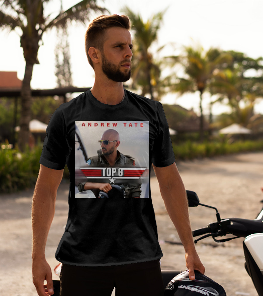 Andrew Tate Top G Pilot Aviator T-Shirt