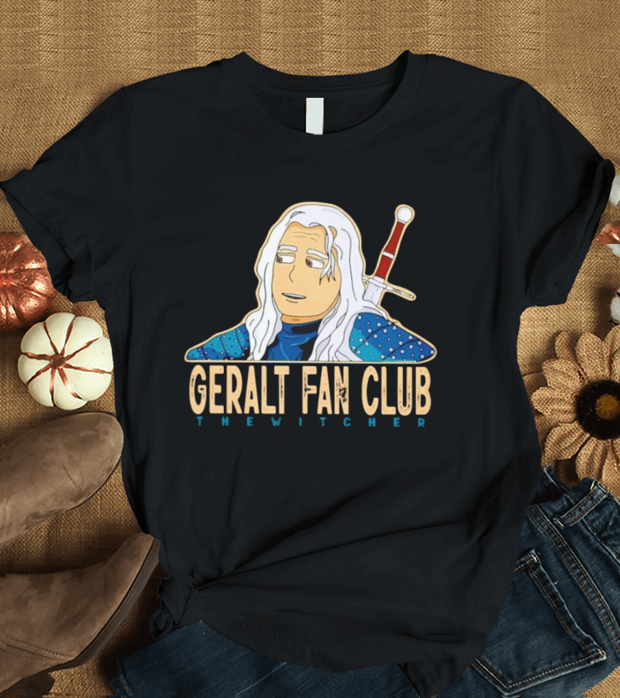 Geralt Fan Club The Witcher Anime T-Shirt