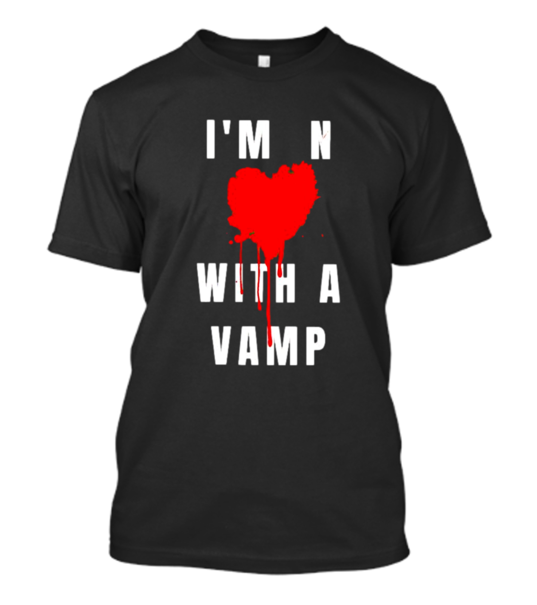 I'm In Love With A Vampire Blood Heart T-Shirt