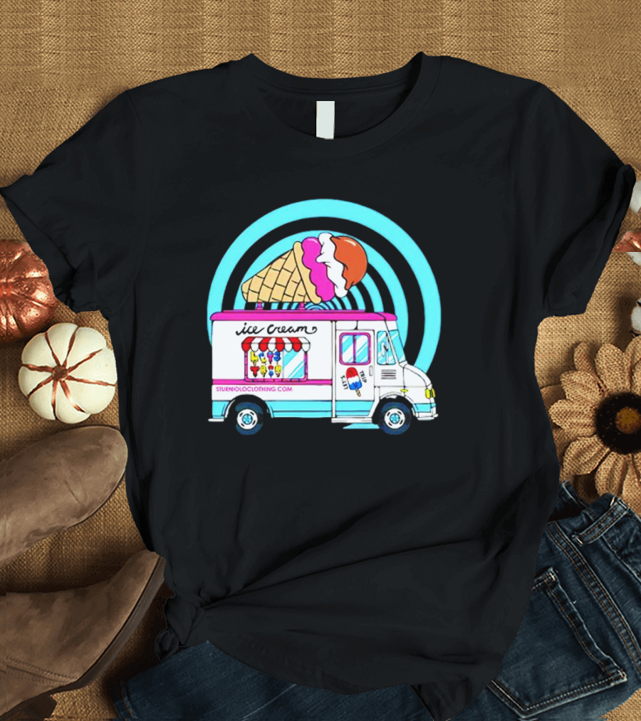 Sturniolo Ice Cream Truck Stuenioloclothing.com T-Shirt