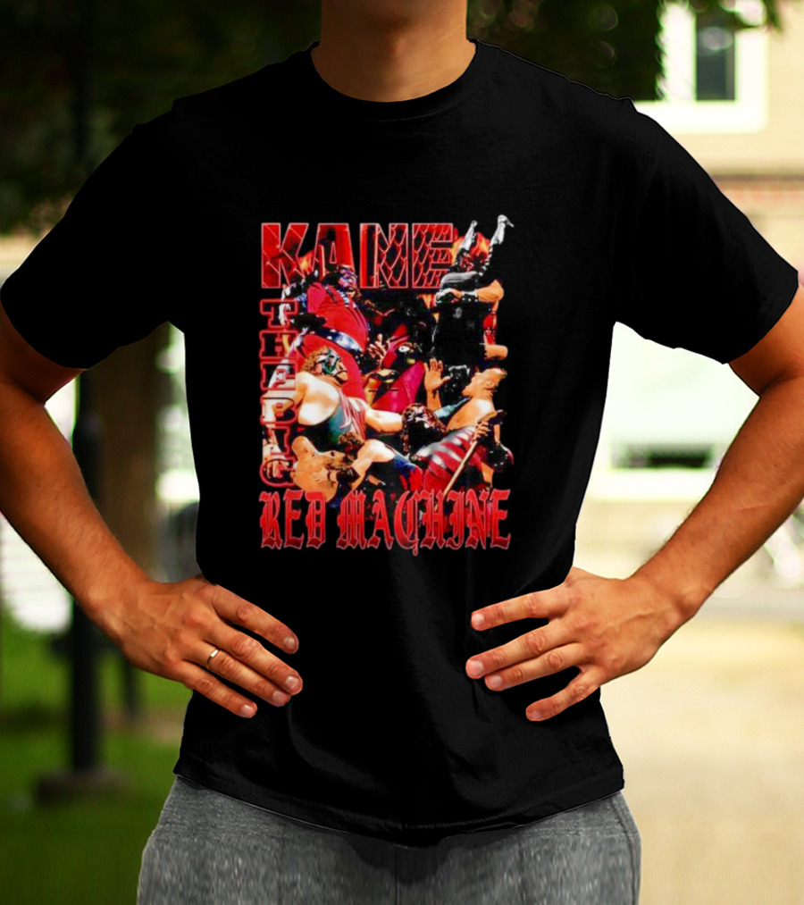 Kane The Big Red Machine Pro Wrestling Legends T-Shirt