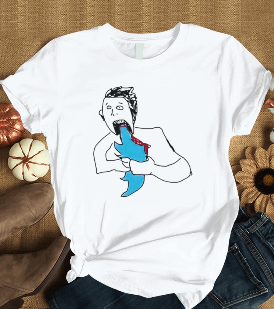 Men’s Elon Devouring Twitter Bird T-Shirt