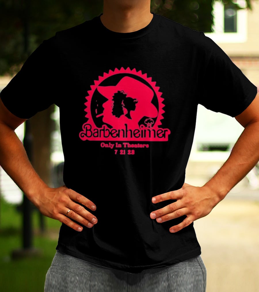 Barbenheimer Only In Theaters 7 21 23 T-Shirt
