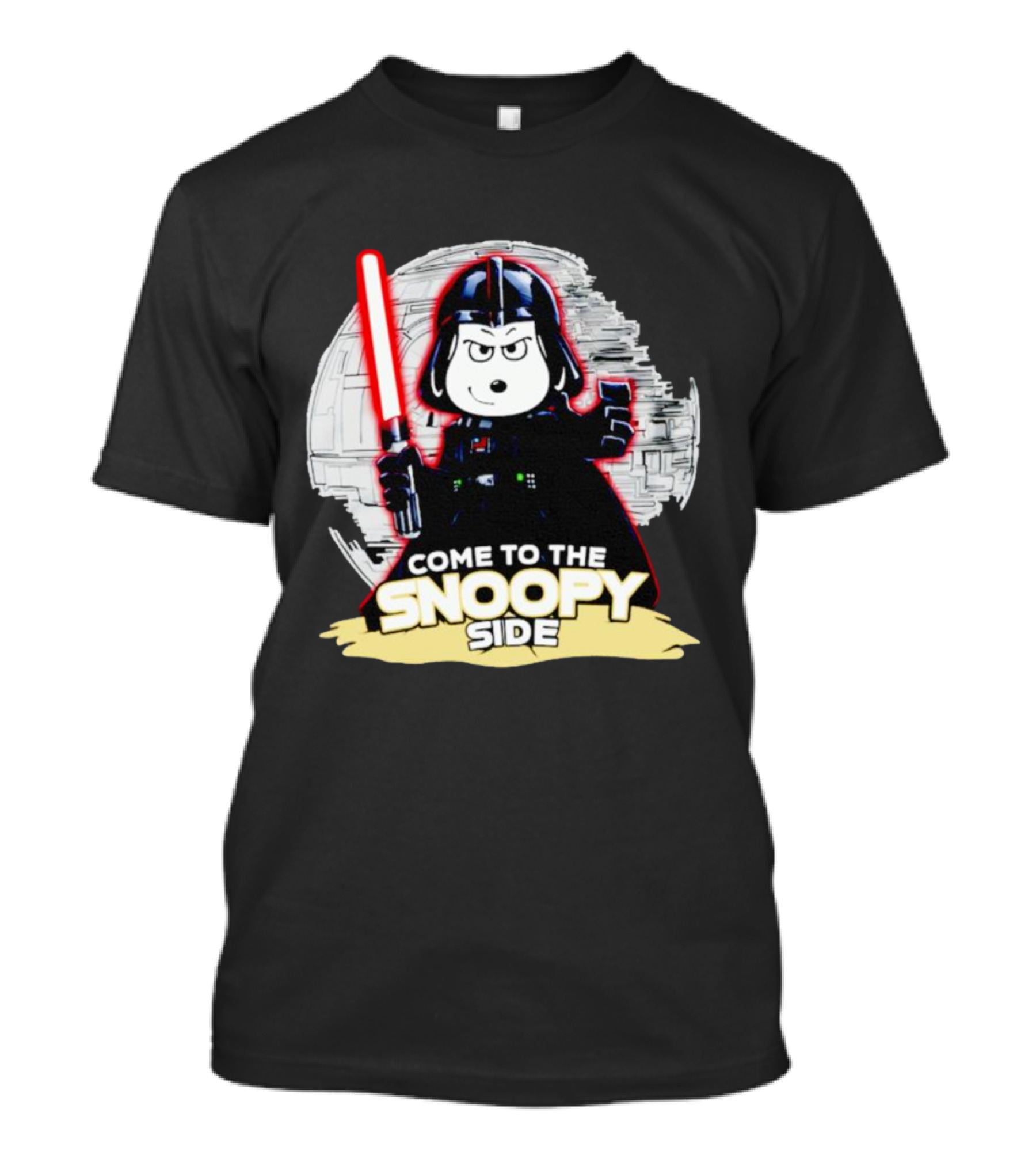 Come To The Snoopy Side Darth Vader Mashup T-Shirt