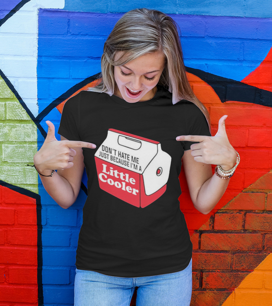 Don’t Hate Me Just Because I’m A Little Cooler Retro Icebox T-Shirt