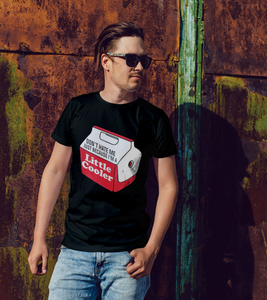 Don’t Hate Me Just Because I’m A Little Cooler Retro Icebox T-Shirt