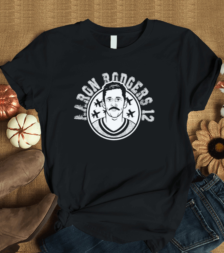 Aaron Rodgers 12 Vintage Star Emblem T-Shirt