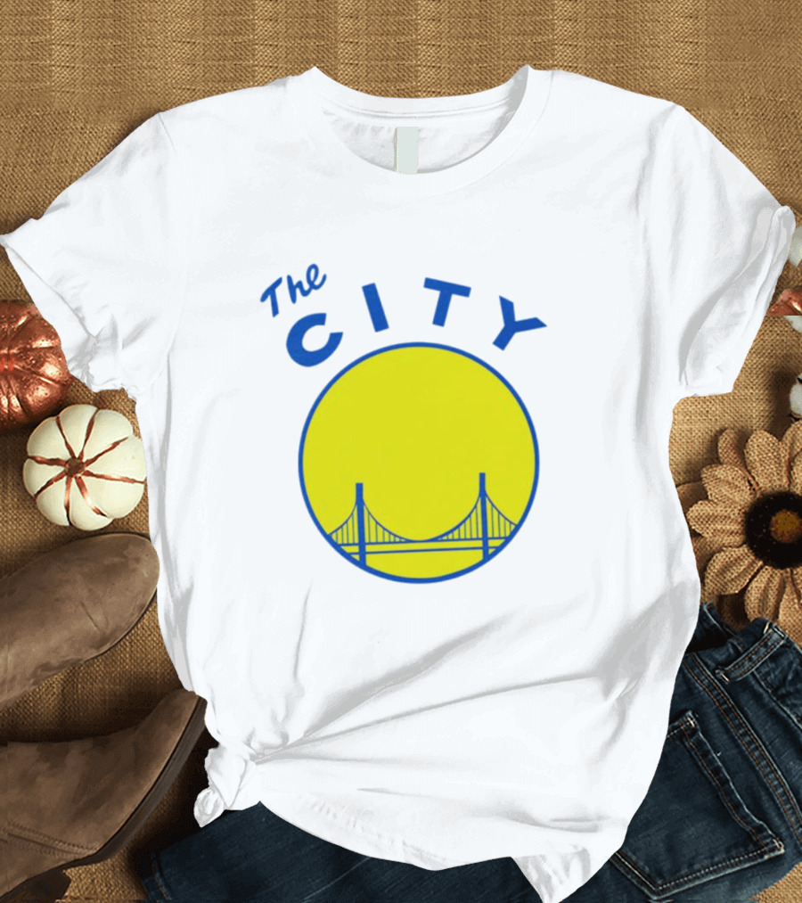 Warriors The City Golden Gate Bridge T-Shirt