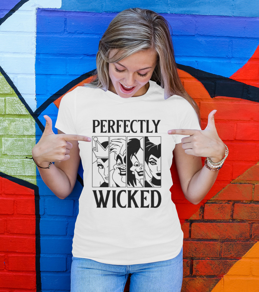 Perfectly Wicked Villains Quartet T-Shirt