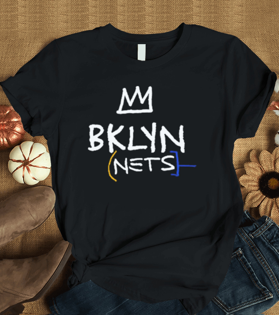 BKLYN Nets Basquiat Crown T-Shirt
