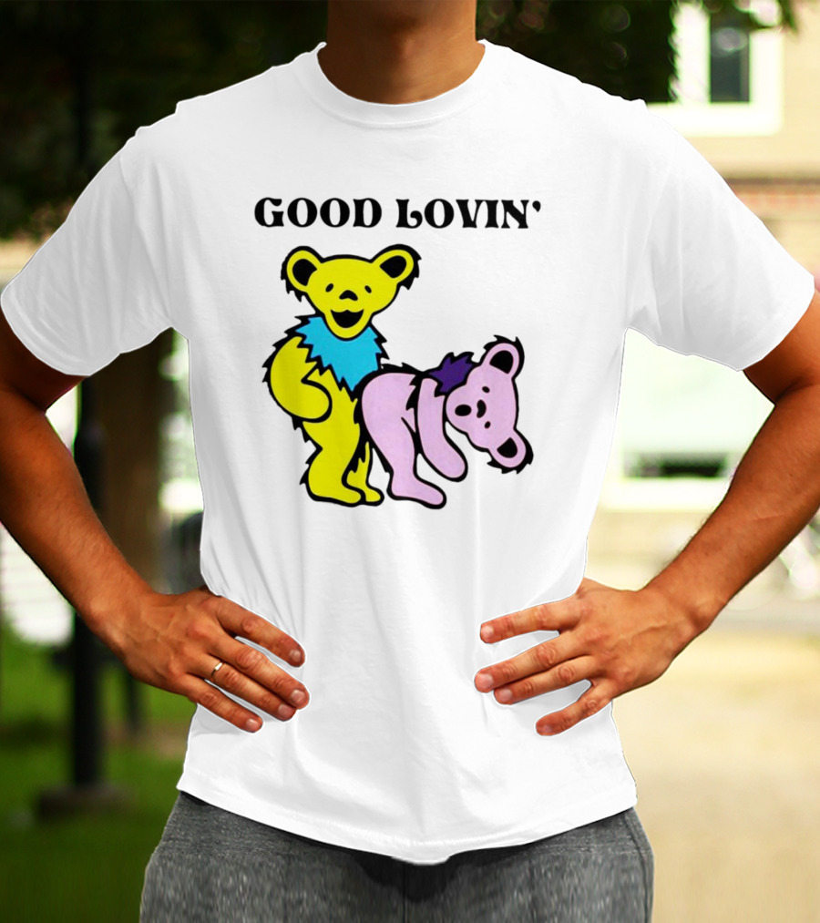 Grateful Dead Bears Good Lovin' Featuring Iconic Dancing Bears T-Shirt