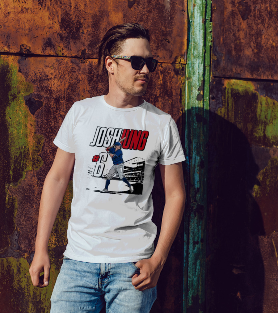 Josh Jung #6 Texas Baseball MVP Player T-Shirt