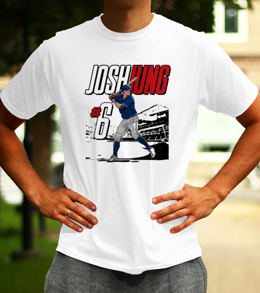 Josh Jung #6 Texas Baseball MVP Player T-Shirt