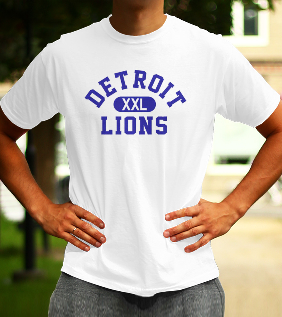 Tim Taylor’s Detroit XXL Lions Football Legacy T-Shirt