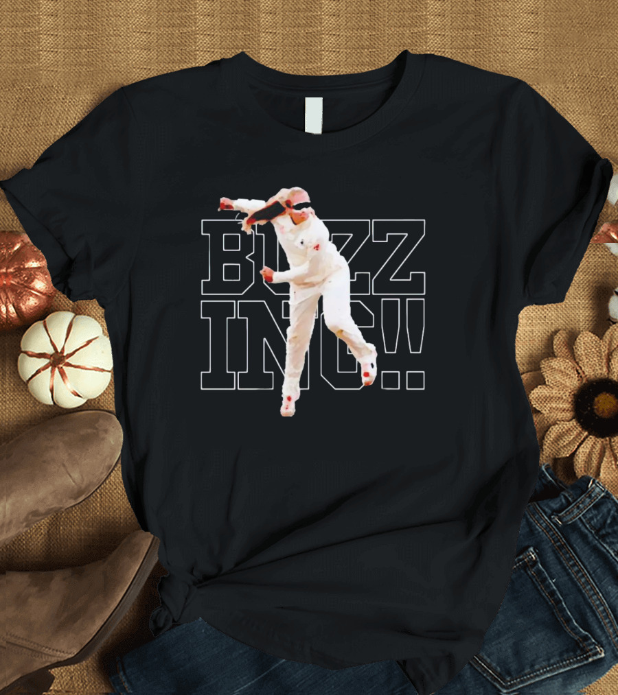 Barmy Army Buzzing Buzz Inc Iconic Cricket Fandom T-Shirt