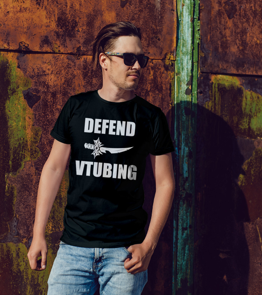 Defend Vtubing Sword T-Shirt