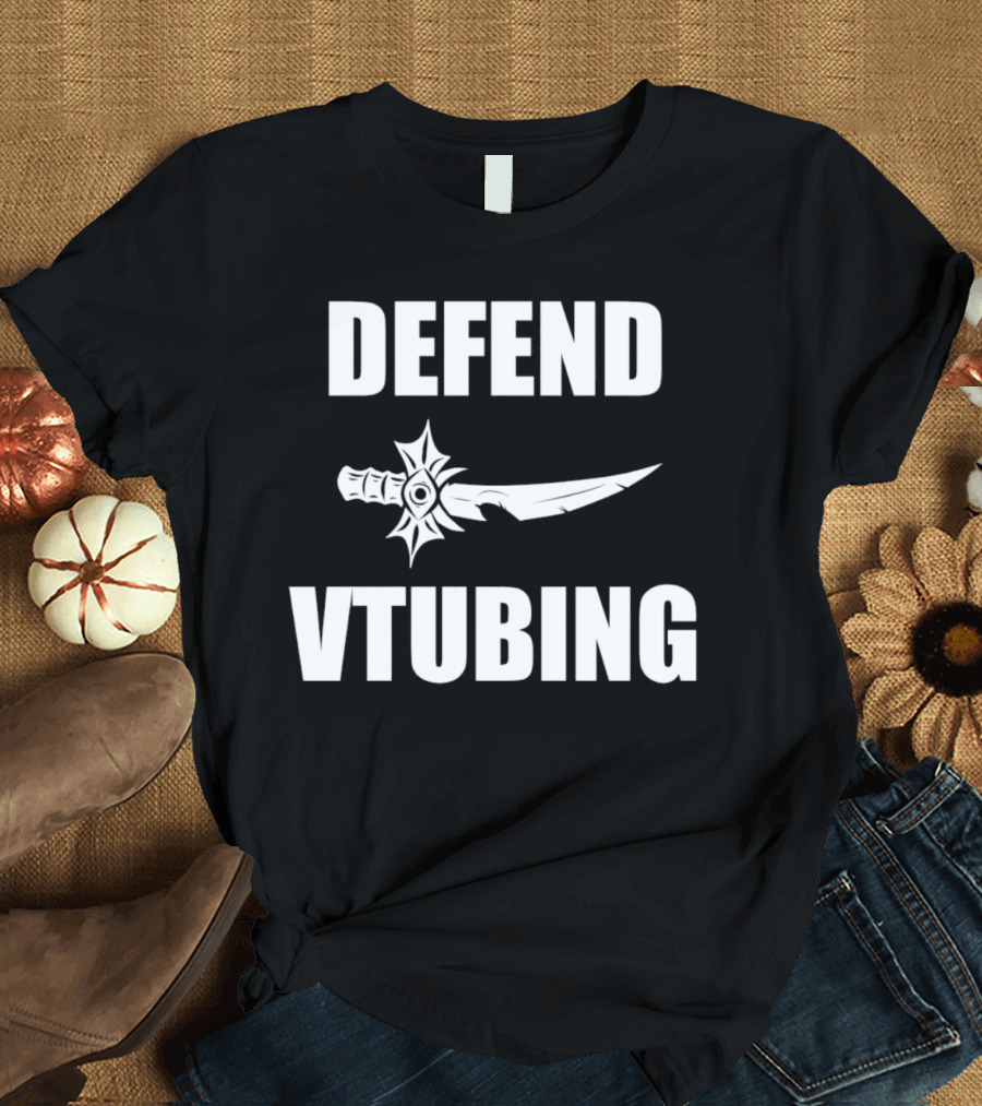 Defend Vtubing Sword T-Shirt