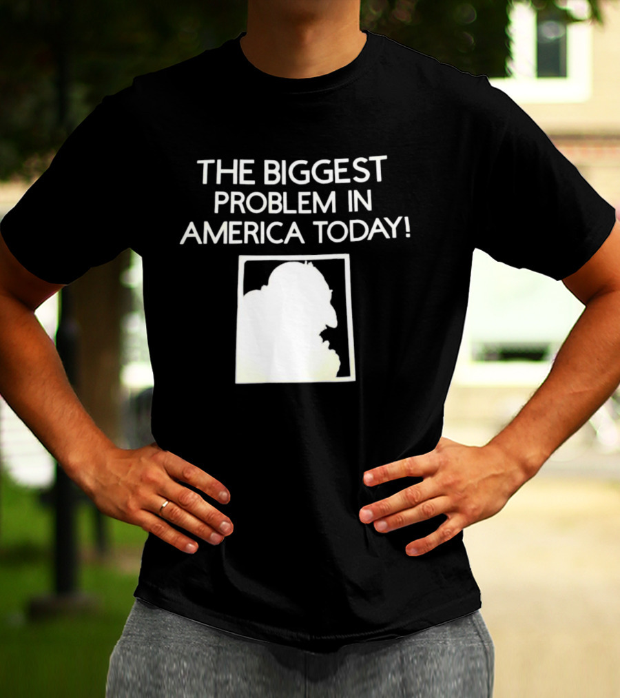 THE BIGGEST PROBLEM IN AMERICA TODAY COUNT DRACULA HATES REPEATS T-Shirt
