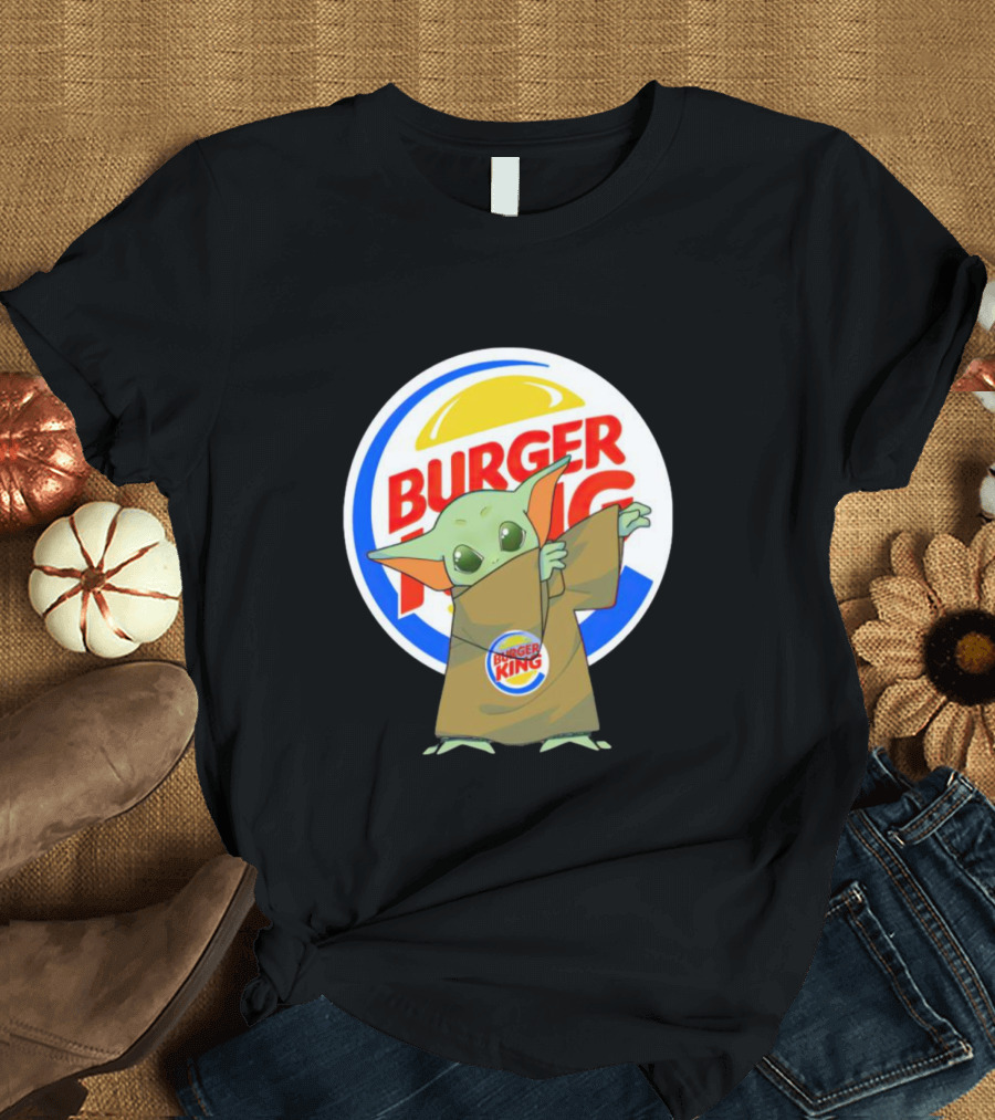 Baby Yoda Holding Burger King T-Shirt