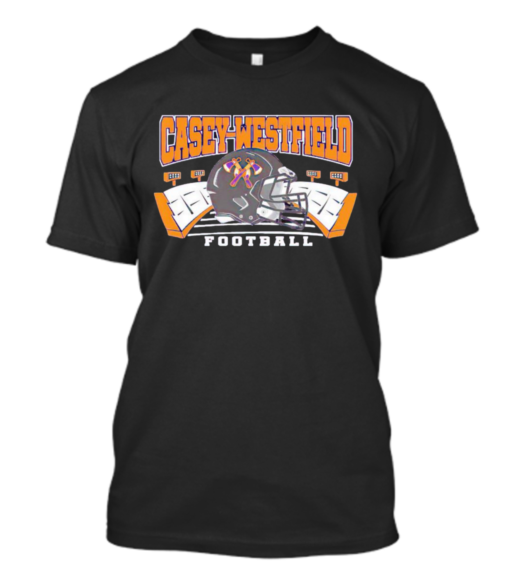 Casey Westfield Football Stadium Helmet T-Shirt