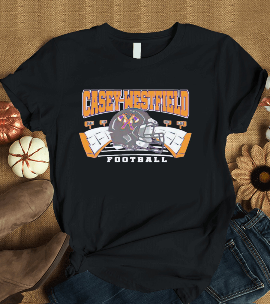 Casey Westfield Football Stadium Helmet T-Shirt