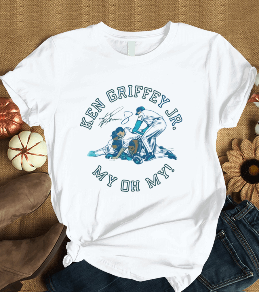 Ken Griffey Jr. My Oh My Signature Seattle T-Shirt