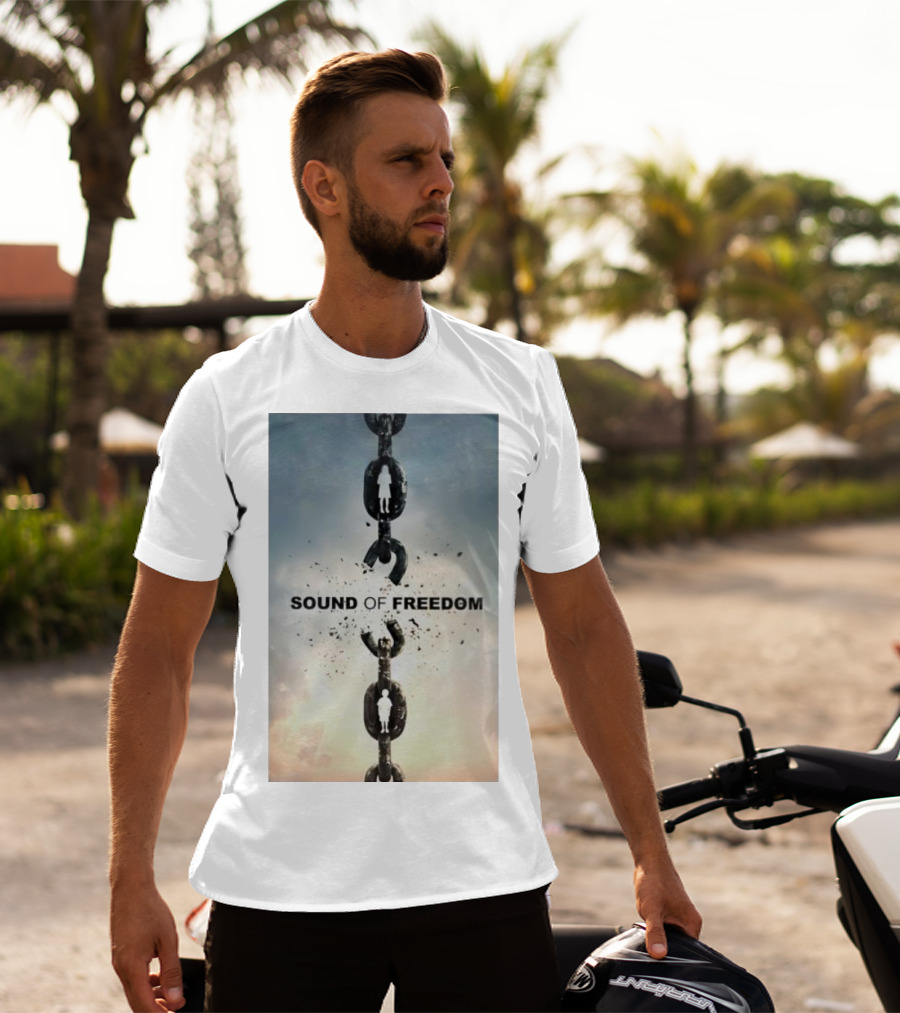 SOUND OF FREEDOM Broken Chains Symbolic T-Shirt