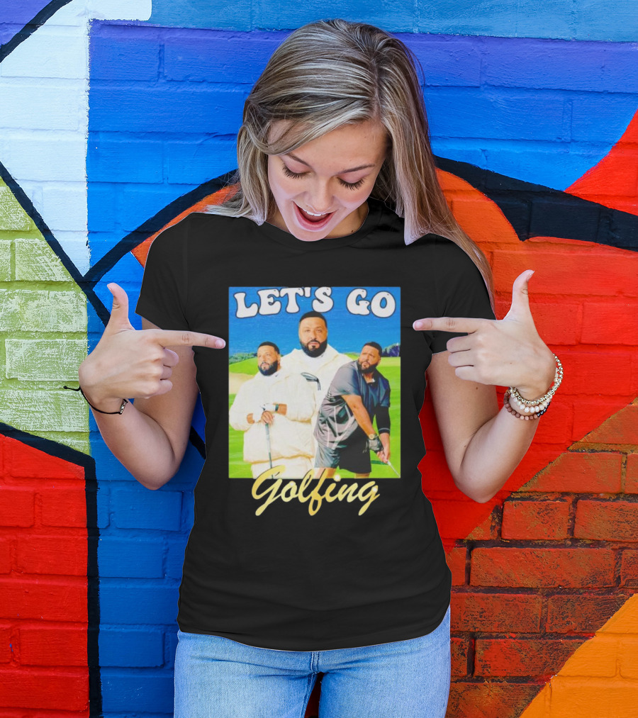 LET'S GO GOLFING DJ KHALED MEN'S T-Shirt