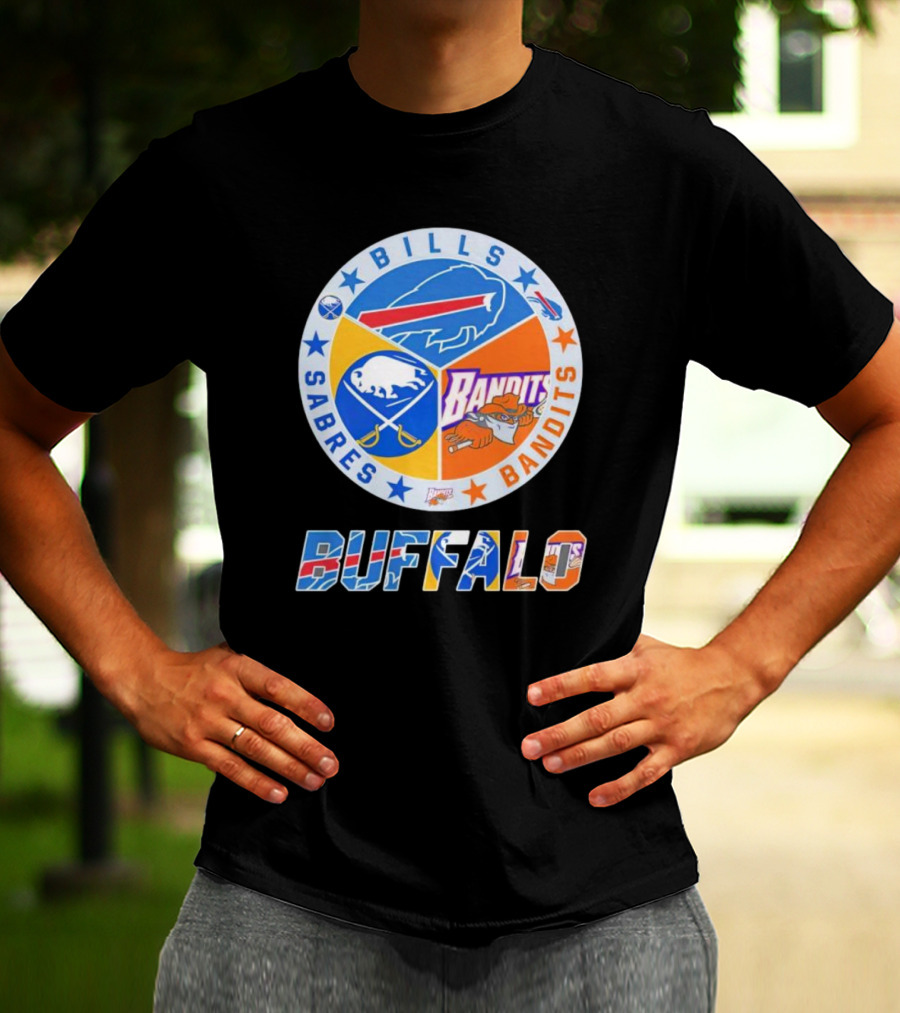 Bills Sabres Bandits Buffalo T-Shirt