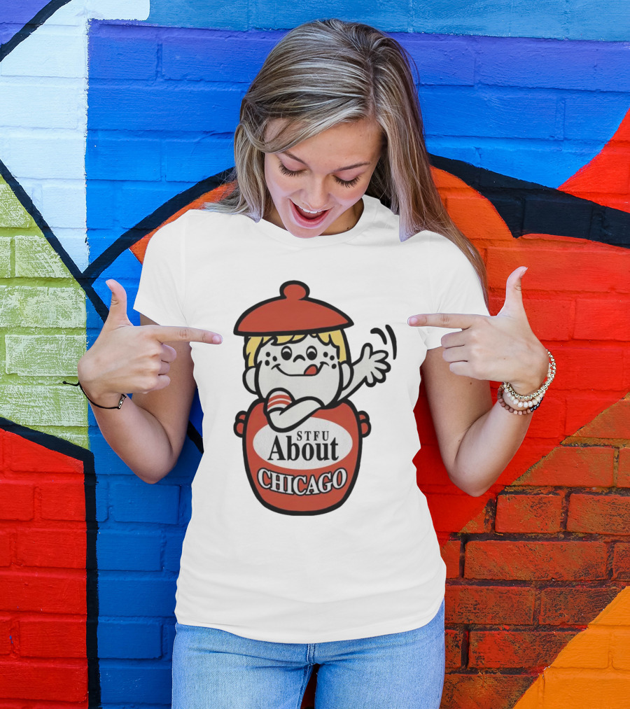 STFU About Chicago Cookies Boy Iconic Jar T-Shirt