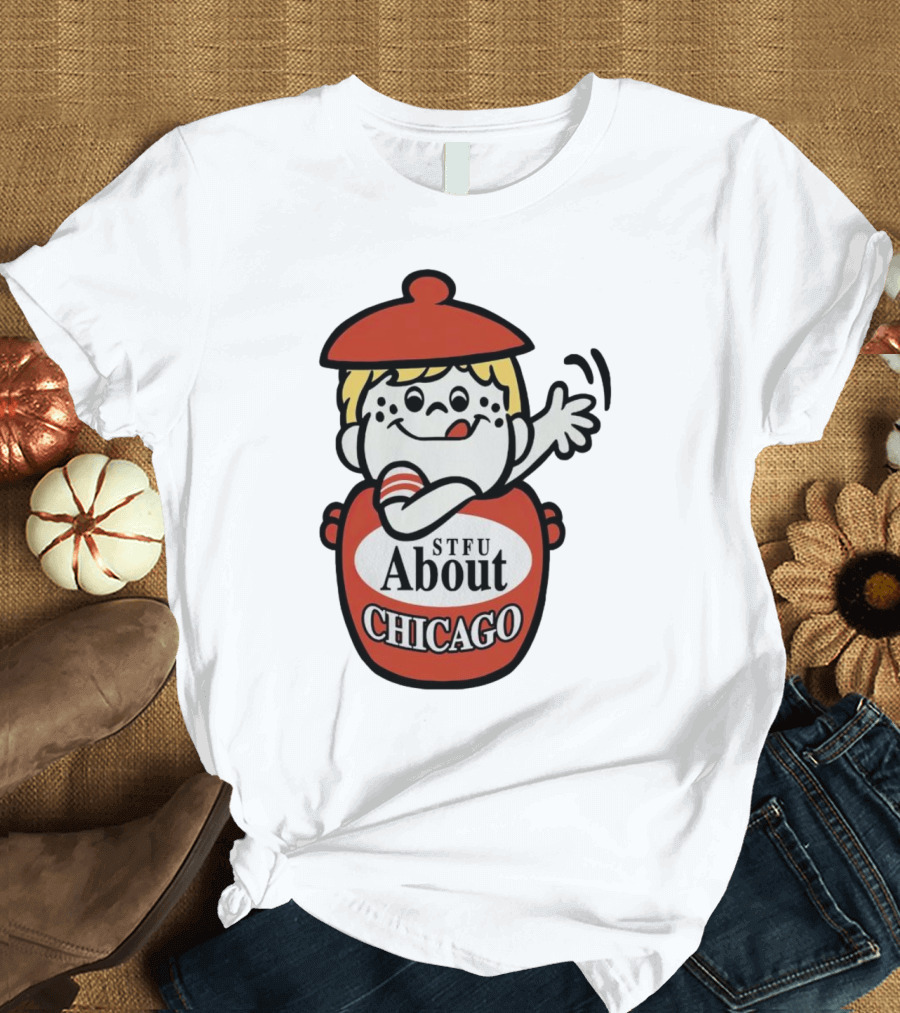 STFU About Chicago Cookies Boy Iconic Jar T-Shirt