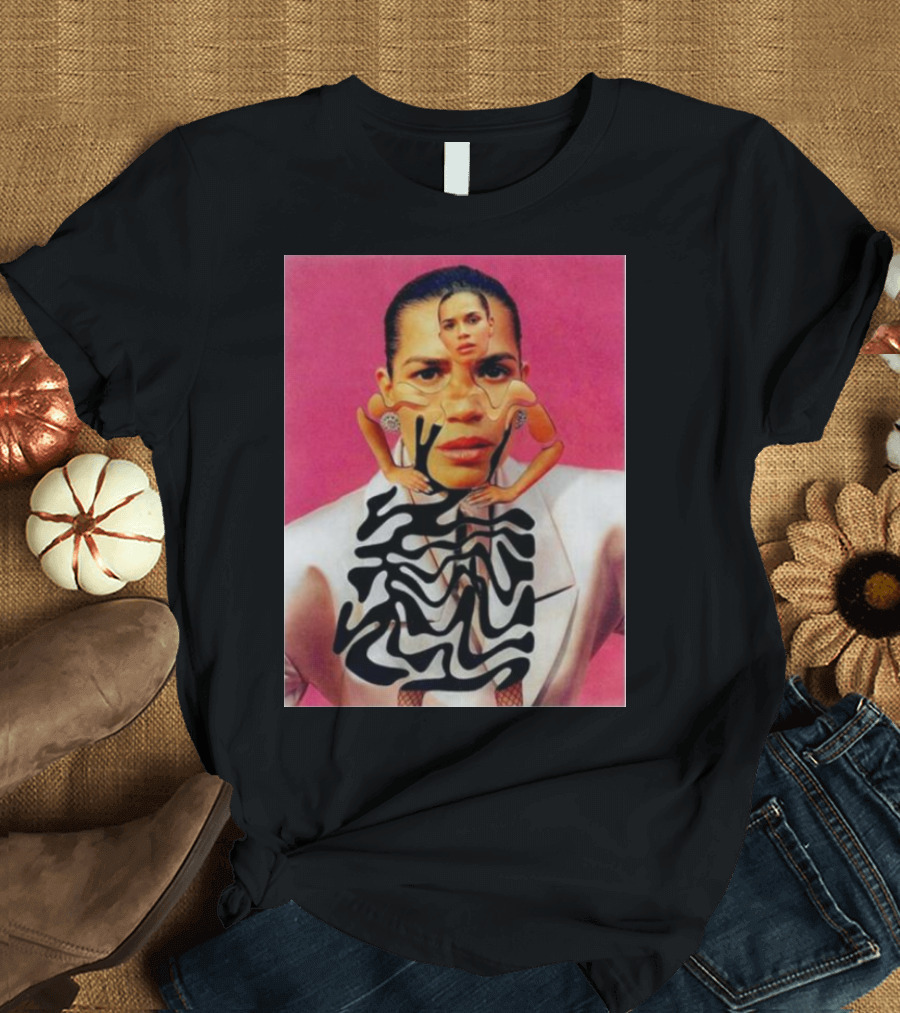 America Ferrera Abstract Portrait New T-Shirt
