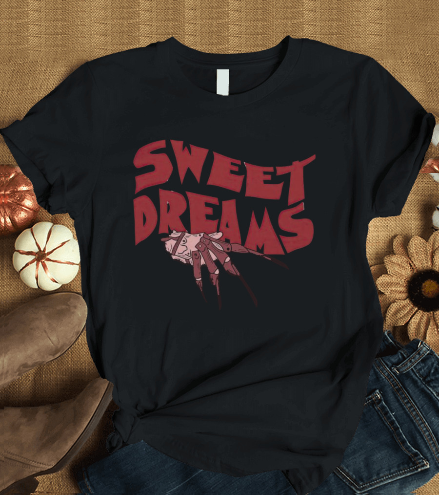 Sweet Dreams Freddy Krueger Glove Horror T-Shirt