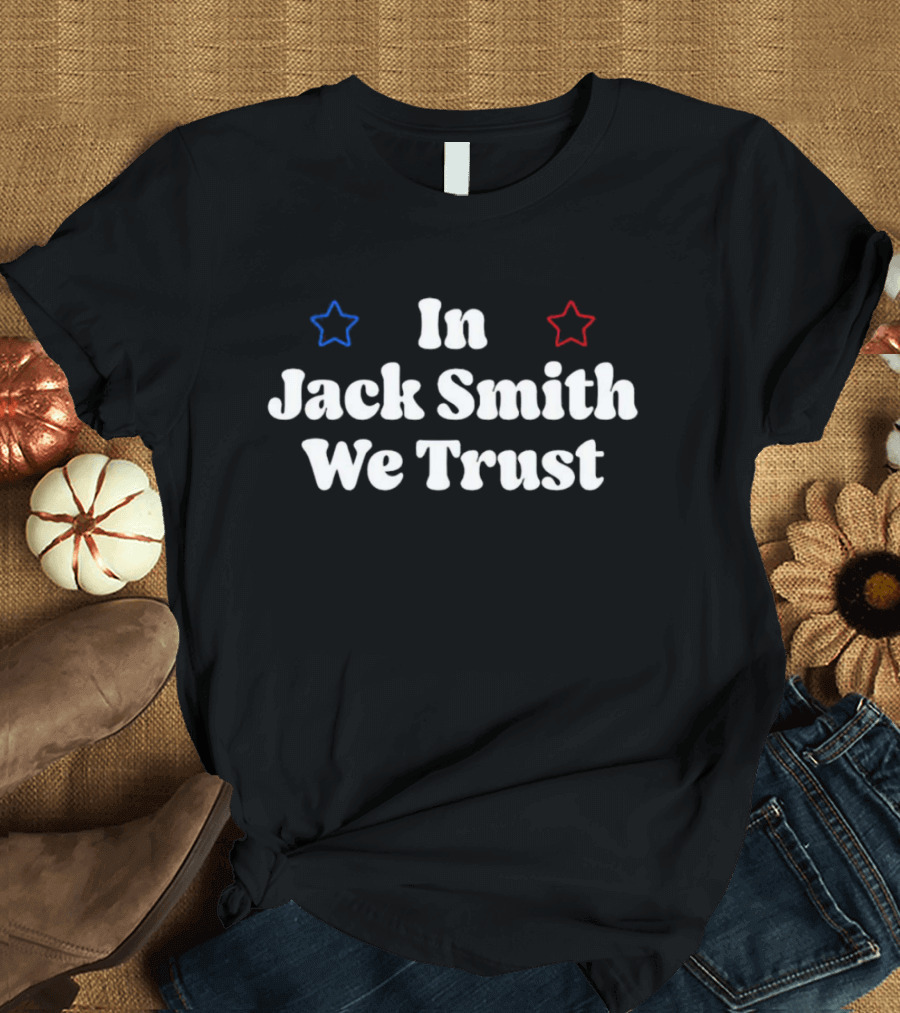 In Jack Smith We Trust Stars Red Blue T-Shirt
