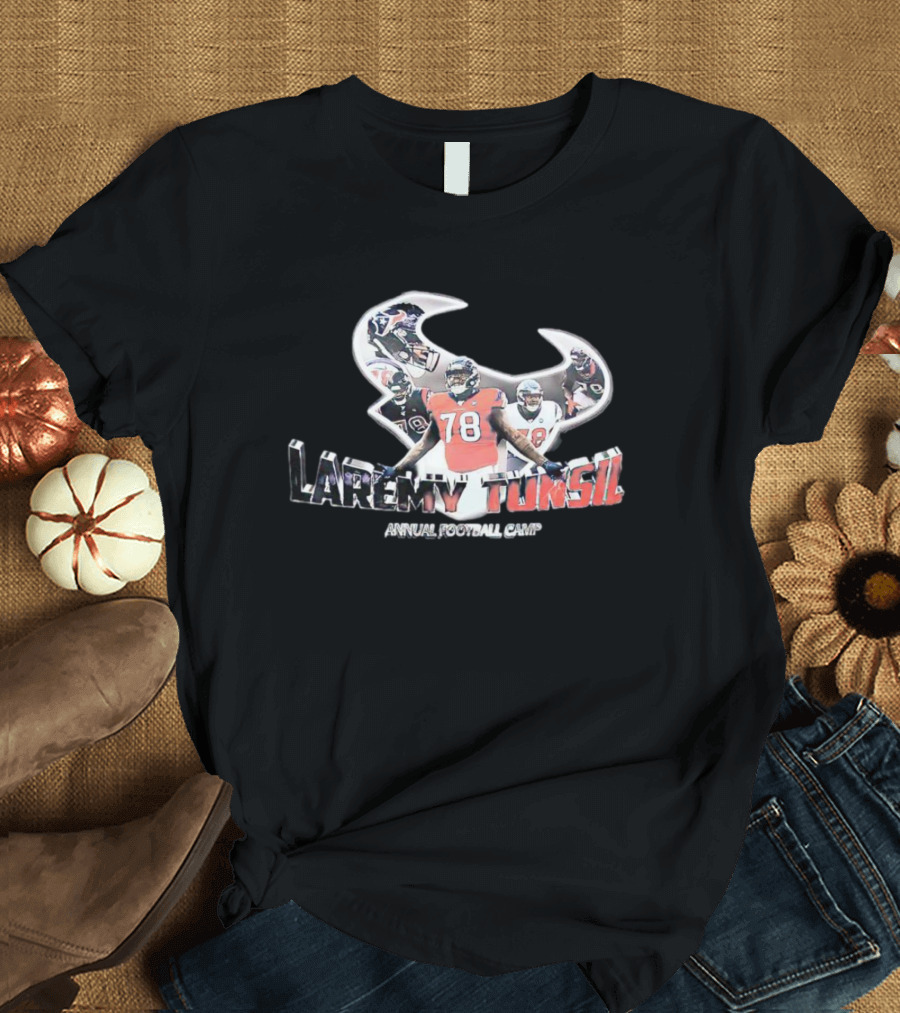 Laremy Tunsil Annual Football Camp Houston Texans Number 78 T-Shirt