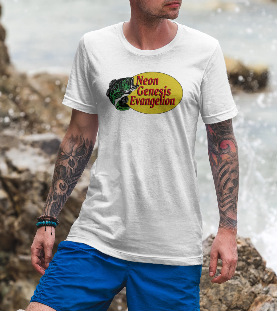 Neon Genesis Evangelion Bass Fish Pro T-Shirt