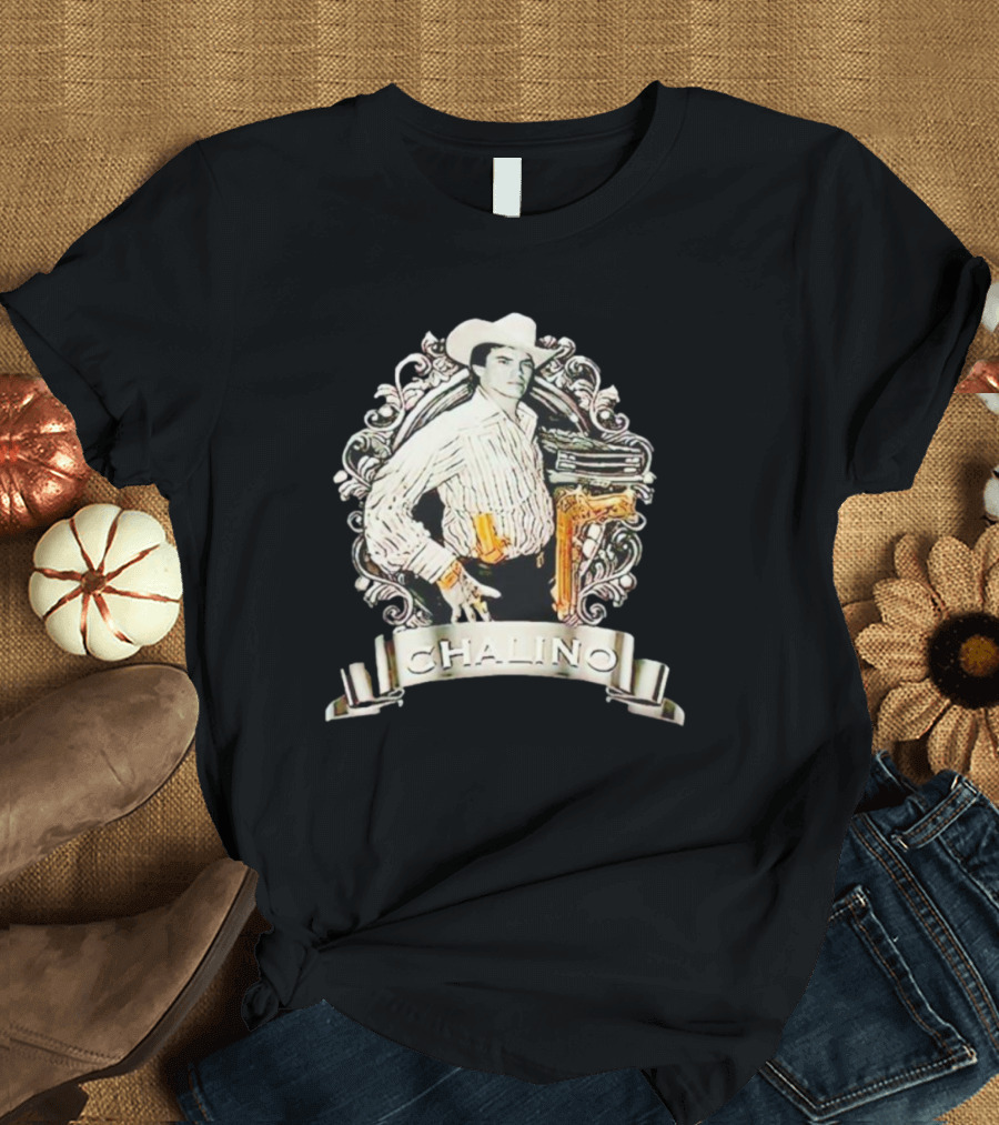 Chalino Sanchez Iconic Cowboy Portrait Vintage Novelty T-Shirt